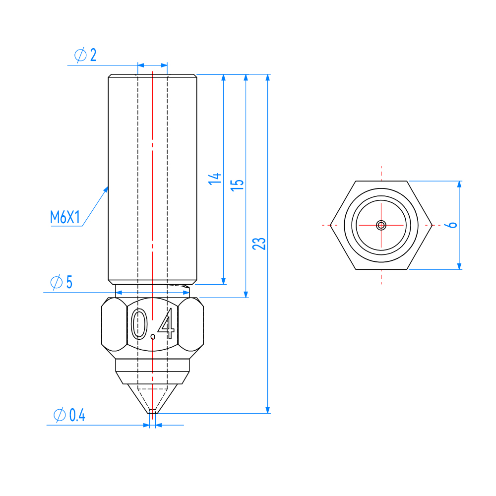Nozzle For Creality K1 Max End - đánh giá và giá Science Max