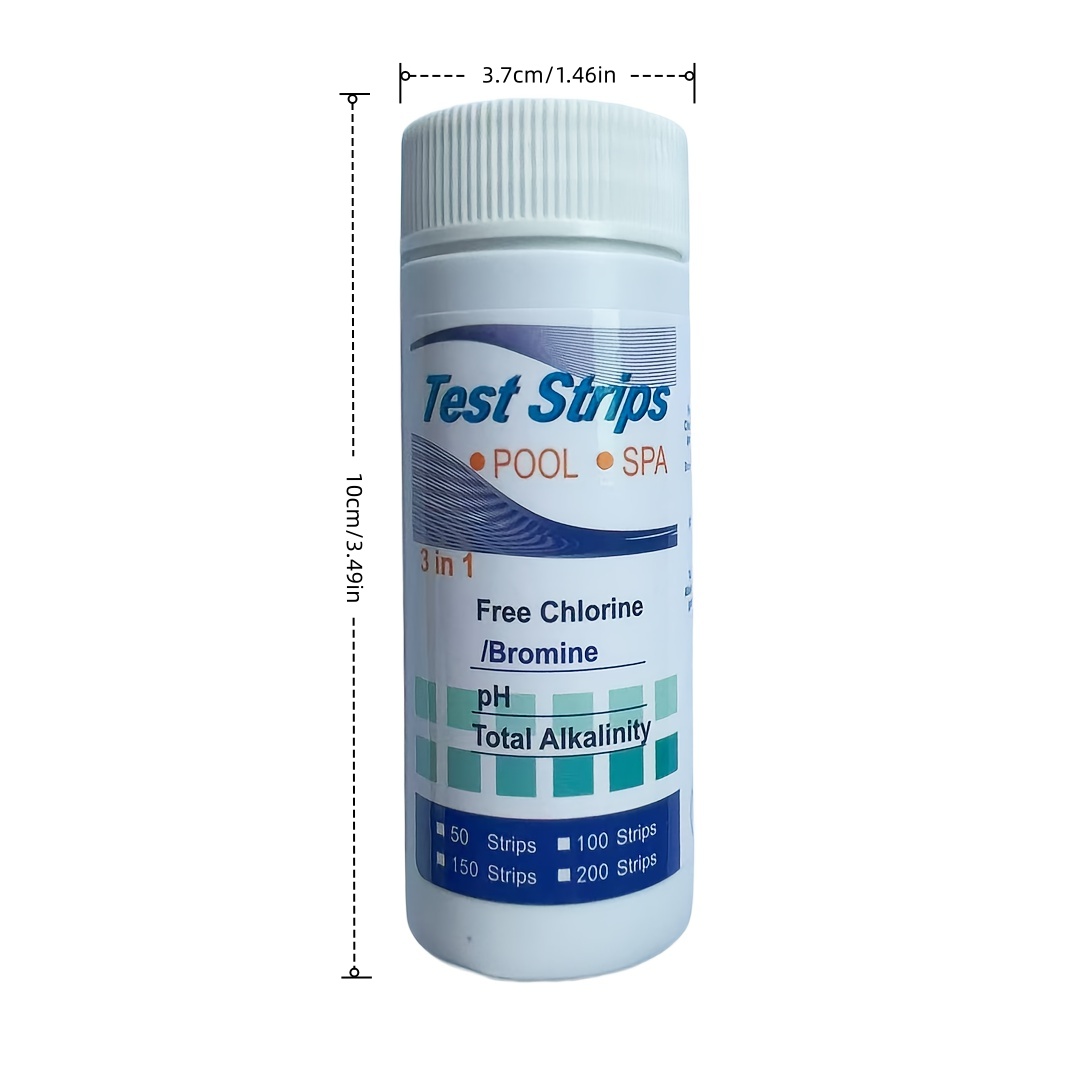 Chlorine PH Test Strips SPA Sw - đánh giá và giá Water Testing Kit